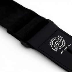 LOCK IT STRAP CRUSHED VELVET BLACK
