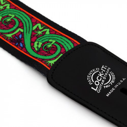 LOCK IT STRAP MASSE SERIES GREEN LIZARDS