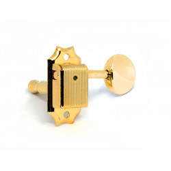 GOTOH SD90 3+3 (PRESS) ROUND BUTTON GOLD 1:15