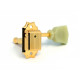 SD90 (PRESS) GOLD BOUTON TULIPE PEARL 1:15