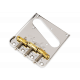 FENDER® 3-SADDLE TOP LOAD / STRING THROUGH TELE® BRIDGE