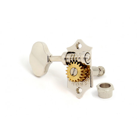 GROVER V97-18NA STA-TITE 3X3 SCALLOPED BUTTON NICKEL 1:18