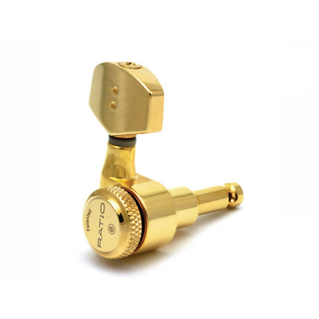 RATIO LOCKING ELECTRIC 2PIN 3 X 3 GOLD