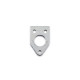 RATIO INVISOMATCH MOUNTING PLATES 90 DEGREE CHROME