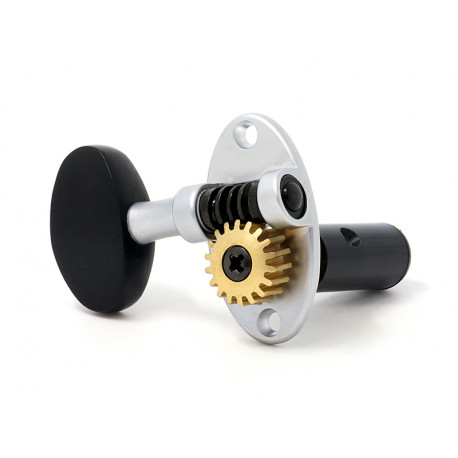 SCHERTLER 3x3 CLASSIQUE SATIN CHROME / EBONY