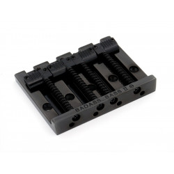 LEO QUAN® BADASS II™ BASS BRIDGE 4 STRING 19mm STRING SPACING BLACK