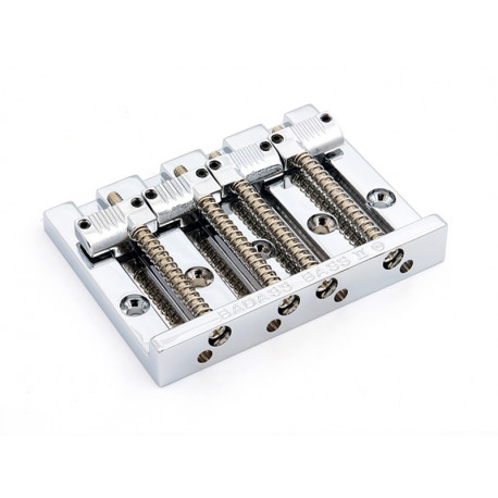 LEO QUAN® BADASS II™ BASS BRIDGE 4 STRING 19mm STRING SPACING CHROME