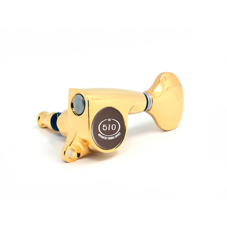 GOTOH SERIE 510 6X1 BOUTON S5 GOLD (PACK.)