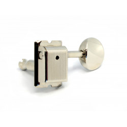 GOTOH® MACHINE HEADS SD91 6x1 ROUND BUTTON 1:15 NICKEL