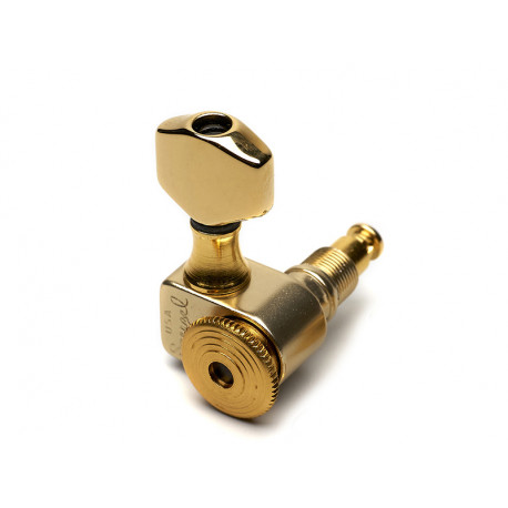 SPERZEL BLOCABLES 6X1 SATIN GOLD/GOLD PLATED BUTTONS et KNOB