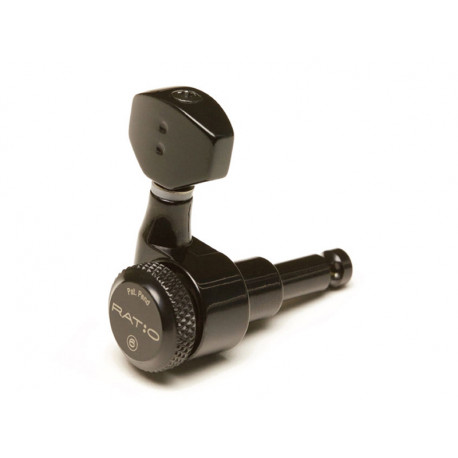 RATIO LOCKING ELECTRIC 2PIN 6 X 1 BLACK