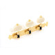 DER JUNG® MÉCANIQUES POUR GUITARE CLASSIQUE BOUTONS ET AXES IVOIRE GOLD