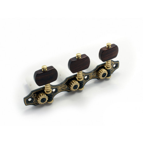 RUBNER HAUSER DAMASQUINADO BOUTONS ROSEWOOD