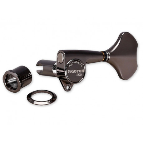 GOTOH GB350 MECANIQUE BASSE LEGERE (40g) COTE GAUCHE 1:20 COSMO BLACK (1PCE)