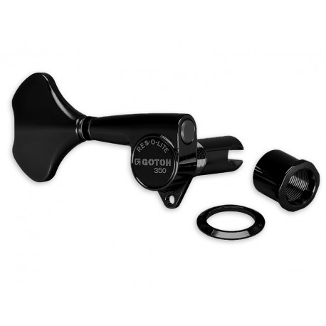GOTOH GB350 MECANIQUE BASSE LEGERE (40g) COTE DROIT 1:20 BLACK (1PCE)