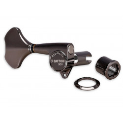 GOTOH GB350 MECANIQUE BASSE LEGERE (40g) COTE DROIT 1:20 COSMO BLACK (1PCE)