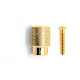 REPLACEMENT INDUSTRIAL BUTTON (FOR HIPSHOT, KLUSON AND MORE) GOLD