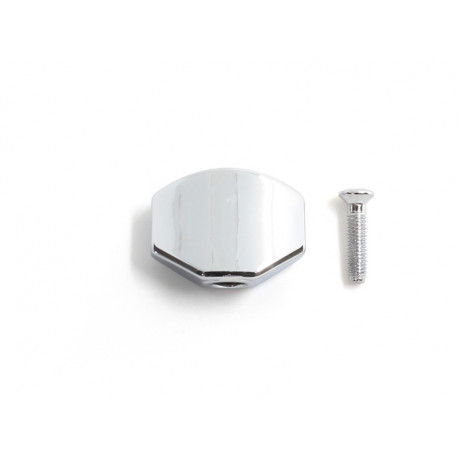 REPLACEMENT SMALL BUTTON (FOR HIPSHOT, KLUSON AND MORE) CHROME