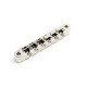 FABER BRIDGE ABRH, FOR GIBSON® ABR-1, NICKEL, BRASS SADDLES NICKEL