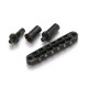 LP GOTOH BRIDGE 6.5mm HOLES+ STUDS BLACK