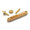 LP GOTOH BRIDGE 4.5mm HOLES- NARROW (11mm) +HARDW GOLD