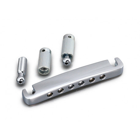 GOTOH 510FA TAILPIECE EA-82mm CHROME WITH LOCKING STUDS