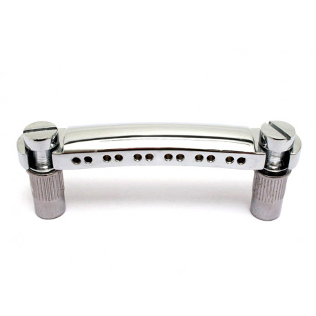 DUESENBERG STOP TAILPIECE FOR 12-STR CHROME