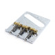GOTOH IN-TUNE ENGRAVED TELE BRIDGE CHROME