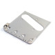 PLAQUE DE CHEVALET TELE® POUR MONTAGE BIGSBY® NICKEL (SANS PONTETS)