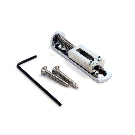 HIPSHOT SOLO SINGLE STRING BRIDGE STAINLESS STEEL (1)