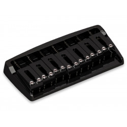 GOTOH® 510FX FIXED BRIDGE FOR 7 STRINGS BLACK