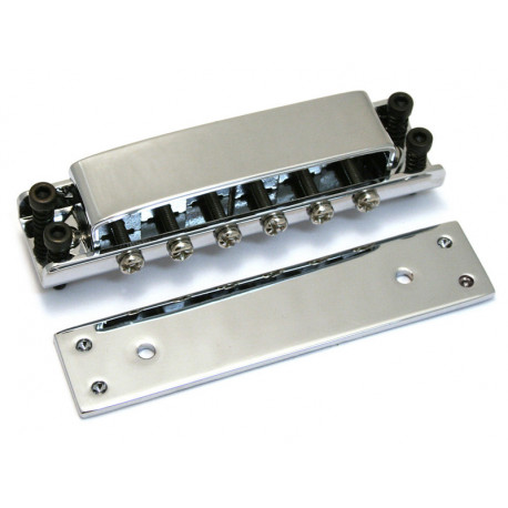 RICKENBACKER STYLE TUNEMATIC BRIDGE CHROME