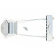 TRAPEZE 335 STYLE CHROME AVEC VIS (135mm)