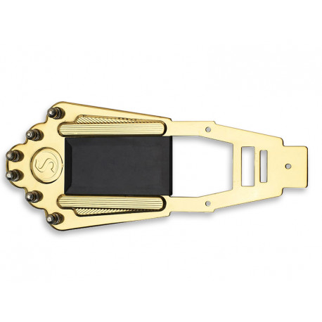 CORDIER MANOUCHE/GYPSY TAIL/ BRASS BLACK PLASTIC PLATE