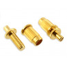 HARDWARE STUD + INSERT FOR BRIDGE 6.5mm GOLD
