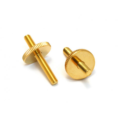 HARDWARE STUDS AND WHEELS METRIC GOLD (BRIDGES 4mm)
