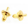 STUD/WHEEL/ANCHOR GOLD (2)