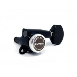 GOTOH SG381 BLOCABLE MGT LEFT SIDE BLACK 1:16 (1PC)