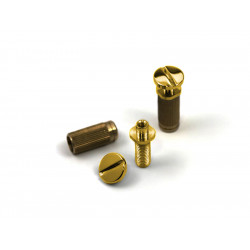 TONEPROS LOCKING STUD PRS/BADASS GOLD+TOOL (SET OF 2)