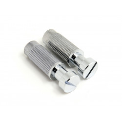 STUDS FOR LES PAUL® STYLE METRIC TAILPIECE CHROME (2pcs)