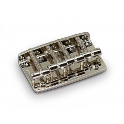 GOTOH BASS BRIDGE BRASS SADDLES NICKEL 19MM SPACING
