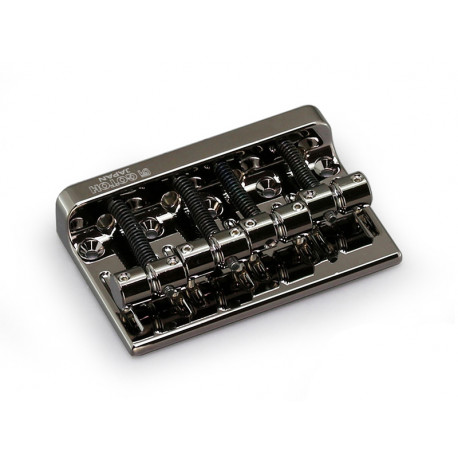 GOTOH P/J BASS BRIDGE BRASS COSMO BLACK19MM AV RAILS