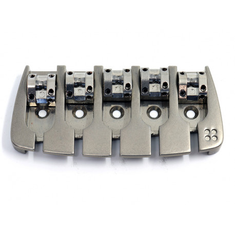 SANDBERG BASS BRIDGE 5-STRINGS NICKEL AGED