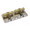 WILKINSON VINT. TELE BASS BRIDGE (THRU) 2-5/16 NICKEL DISCONTINUED!!!!!!!!