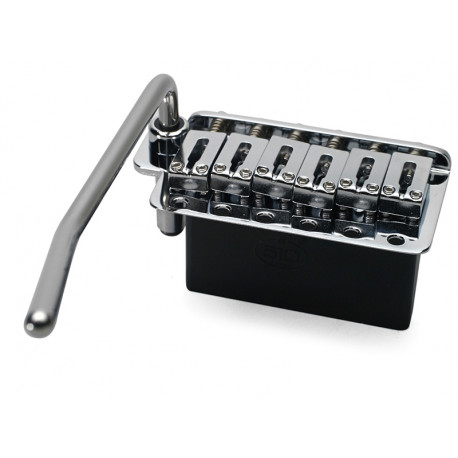 GOTOH® 510T-FE2 TREMOLO 6 SCREWS TYPE 10.8mm STEEL SADDLES 37mm FTS BLOCK CHROME