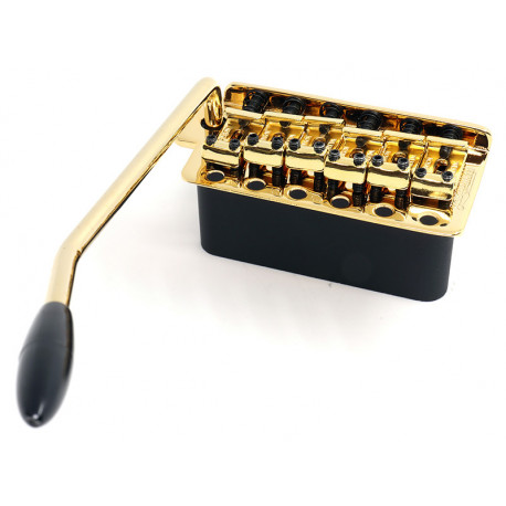 WILKINSON VINTAGE STYLE (6 SCREWS) STEEL SADDLES 54mm GOLD