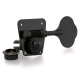GOTOH® FB30 MACHINE HEADS FOR BASS 4x1 BLACK