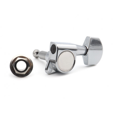 DER JUNG® MACHINE HEADS SCHALLER® STYLE 6x1 FOR ELECTRIC CHROME