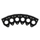 RATIO INVISOMATCH MOUNTING PLATES 90 DEGREE BLACK