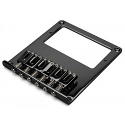 TELE HUMBUCKING 10.5 mm STEEL SADDLES BLACK